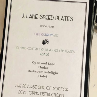 Jason Lane Placas Secas Rápidas 4″x5″ Ortocromáticas ASA 25